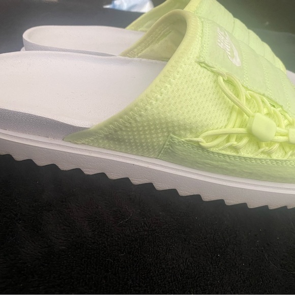 Nike Neon Green Slides - Picture 3 of 3